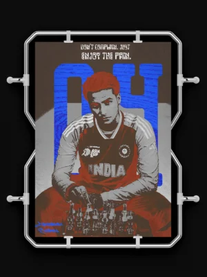 arshdeep singh – team india collection poster