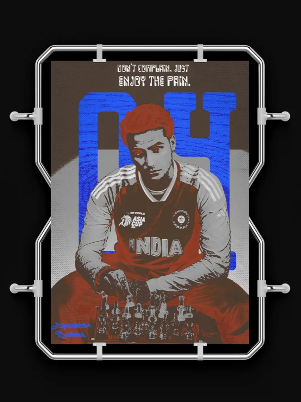 arshdeep singh – team india collection poster