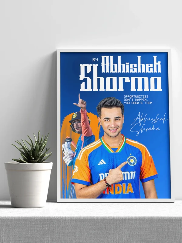 arshdeep singh – team india collection poster