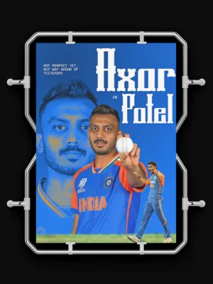 arshdeep singh – team india collection poster