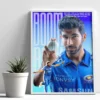 jasprit bumrah premium poster
