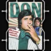 don – amitabh bachchan stylish retro poster