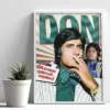 don – amitabh bachchan stylish retro poster