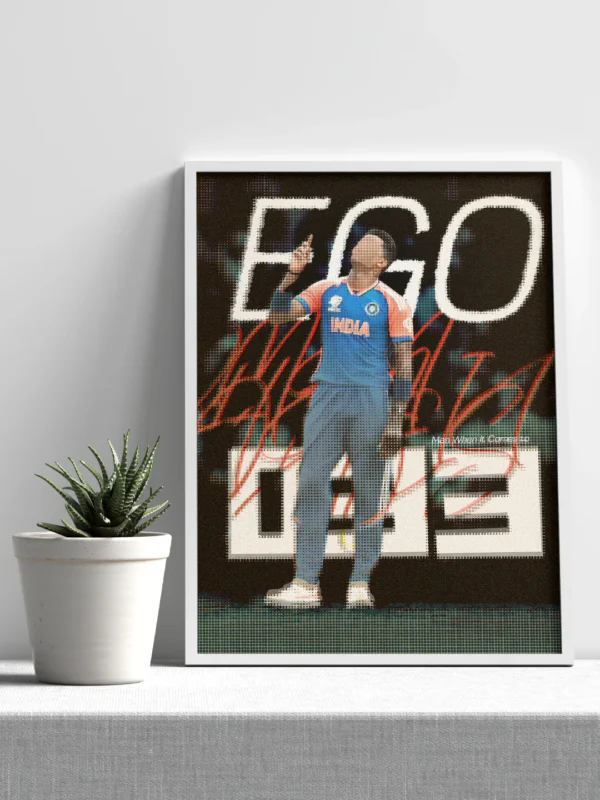 hard hitting pandya power poster