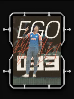 hard hitting pandya power poster