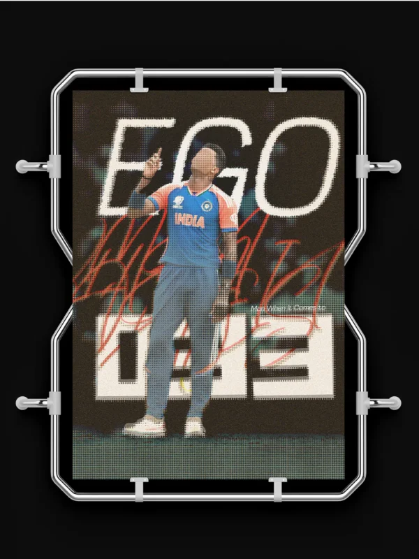 hard hitting pandya power poster
