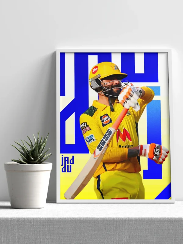 jaddu – ravindra jadeja creative poster