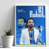 kl rahul team india poster