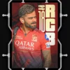 rcb player virat kohli poster