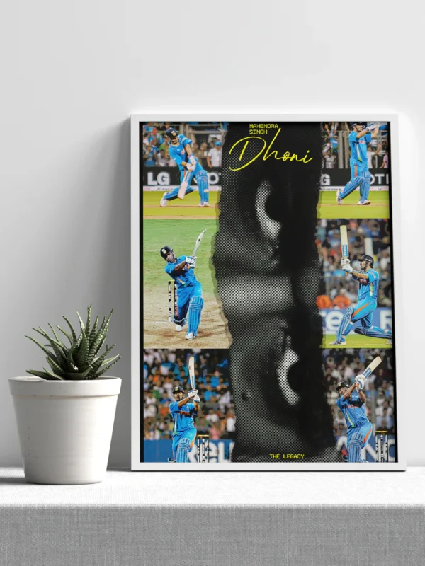 mahendra singh dhoni the legacy poster