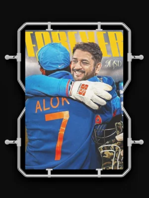 msd custom name poster.. hug your idol