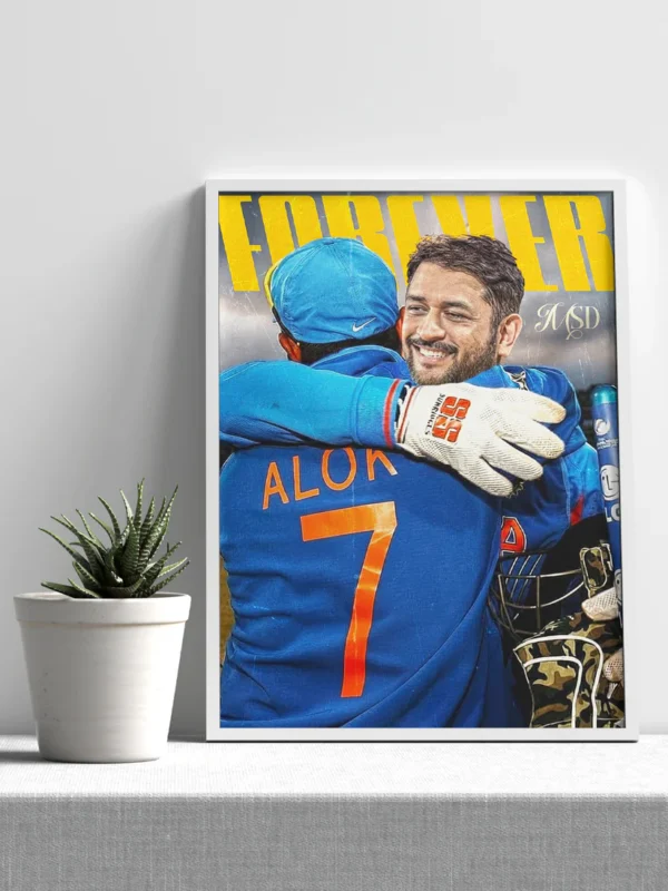 msd custom name poster.. hug your idol