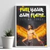 milkha singh – “fuel your own flame” creative poster