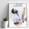 hard hitting pandya power poster