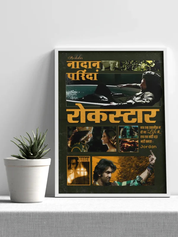 rockstar bollywood movie poster