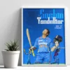 god of cricket sachin tendulkar team india collection poster