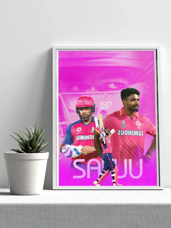 sanju samson rr poster sanju samson rr poster