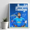 hard hitting pandya power poster
