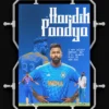 hard hitting pandya power poster