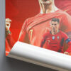 goat ronaldo motivational poster
