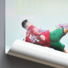 being me custom name & image creative poster being me custom name & image creative poster