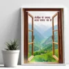 travel enthusiasm – “manzil se jyada maza safar ka hai” poster