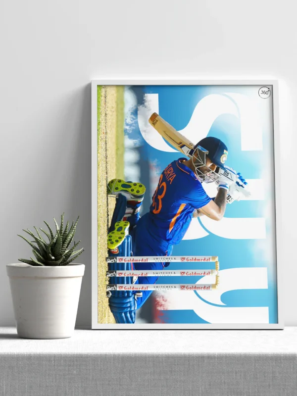 sky surya kumar yadav creative poster
