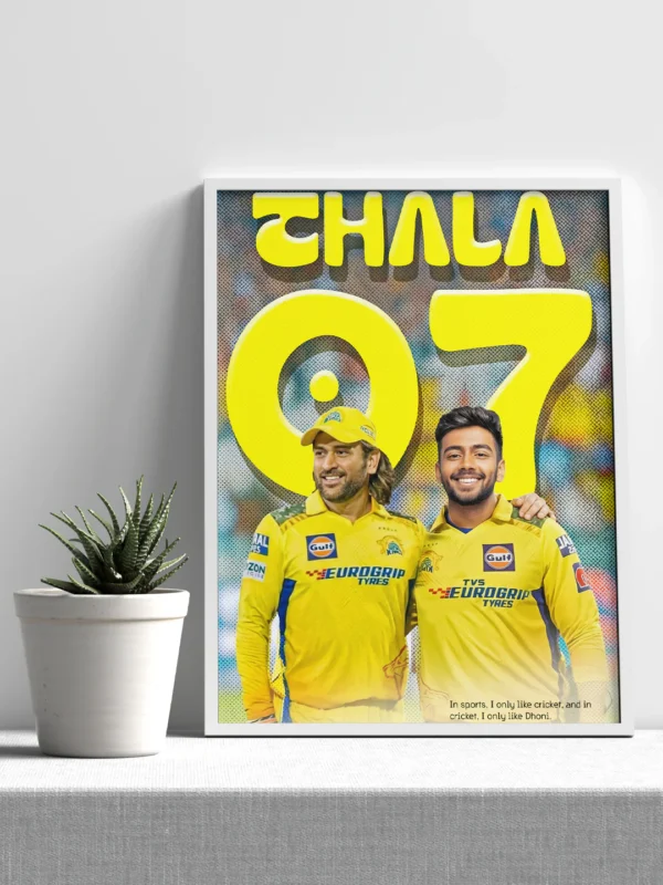 thala 07 – custom image poster ( stand with your idol )