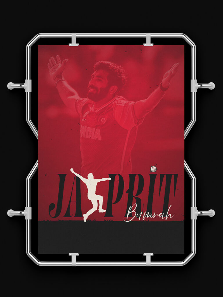 jasprit-bumrah-creative-art-poster