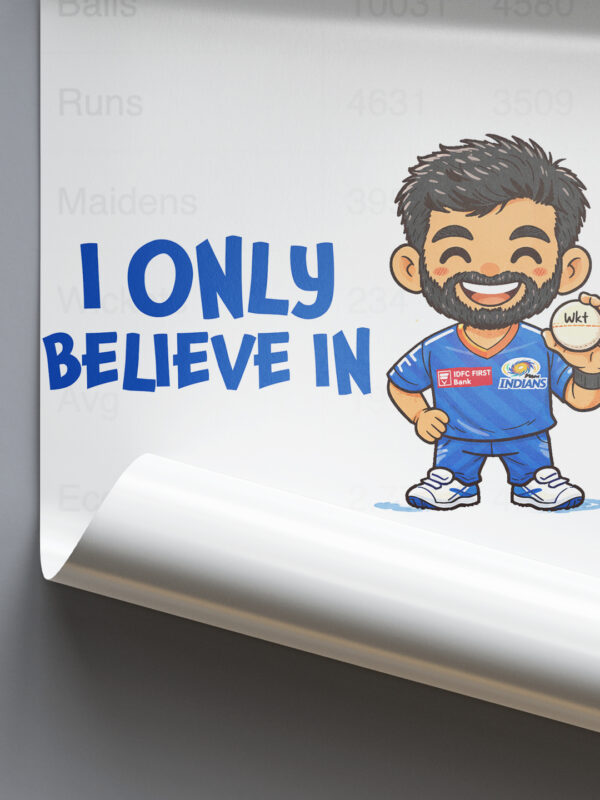 msd like a boss ! name + image custom poster