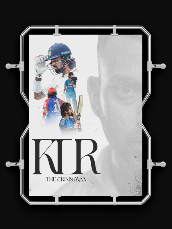 kl rahul the crisis man poster kl rahul the crisis man poster