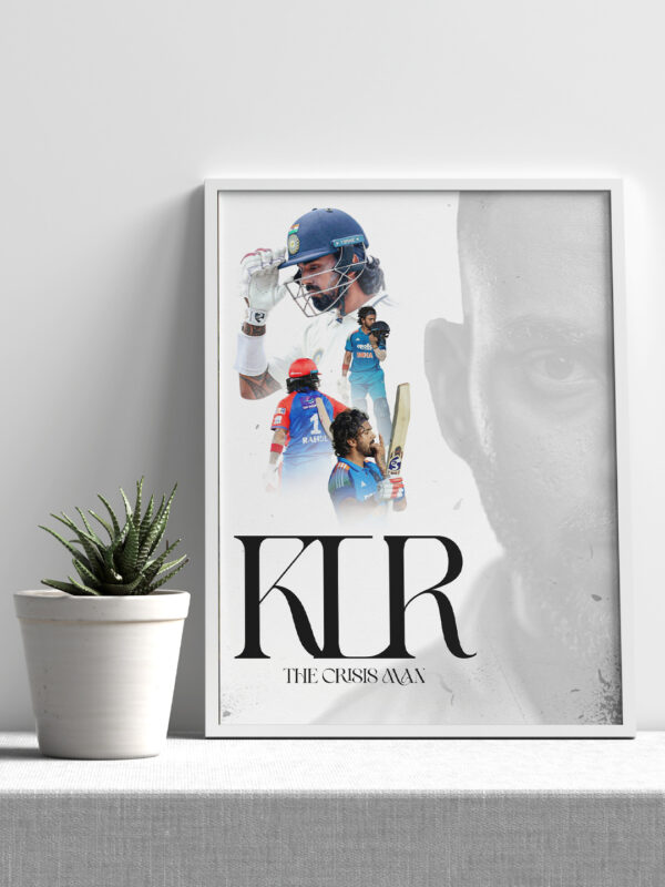 kl rahul the crisis man poster kl rahul the crisis man poster
