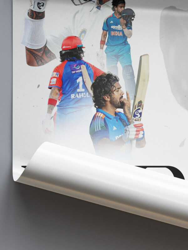 kl rahul the crisis man poster kl rahul the crisis man poster