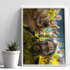 msd like a boss ! name + image custom poster msd like a boss ! name + image custom poster