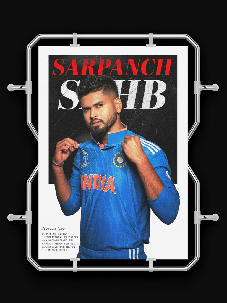 sarpanch-sahab-vibes-shreyas-iyer-iconic-poster