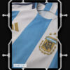 ARGENTINA FOOTBALL TEAM JERSEY POSTER FRAME