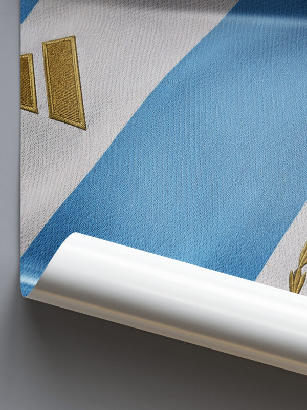 ARGENTINA FOOTBALL TEAM JERSEY POSTER FRAME