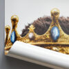 THE KING DEFENDING THE CROWN – MESSI FRAME