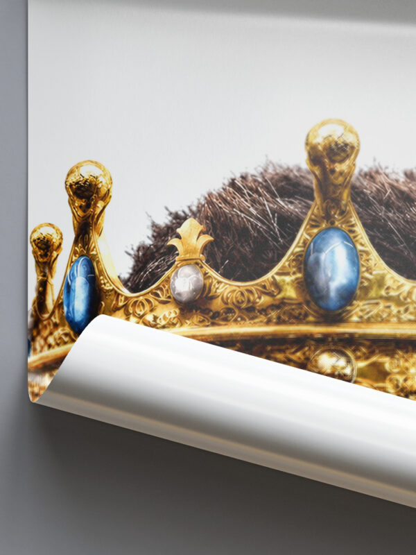 THE KING DEFENDING THE CROWN – MESSI FRAME