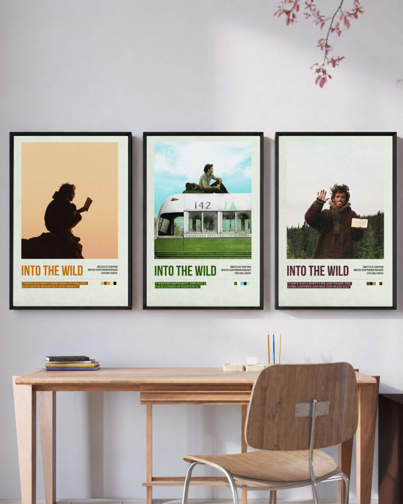 into-the-wild-3-frame-poster-set