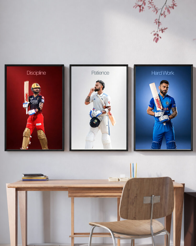 virat-kohli-trilogy-3-frame-poster-set