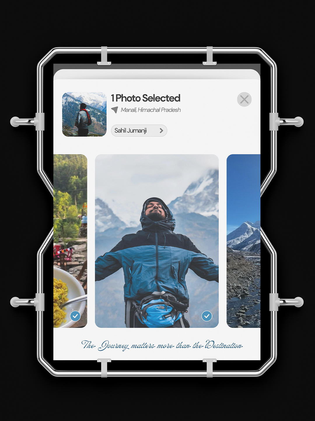 YOUR TRAVEL GALLERY ON WALL – CUSTOM POSTER FRAME