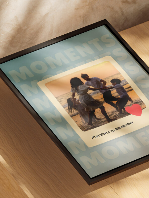 MOMENTS MESMERIZED FRAME – CUSTOM POSTER FRAME