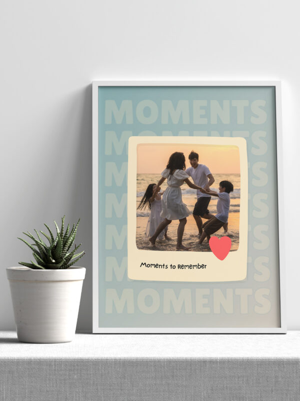 MOMENTS MESMERIZED FRAME – CUSTOM POSTER FRAME