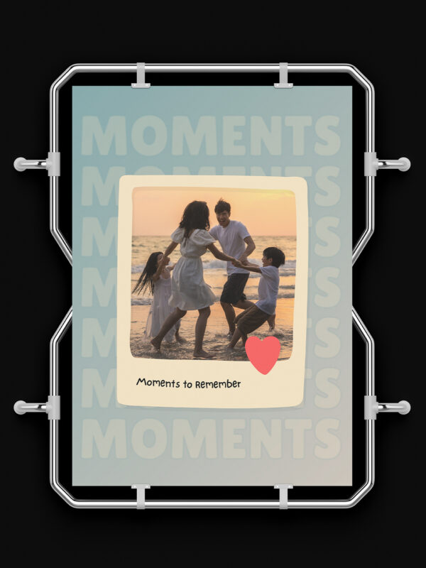 MOMENTS MESMERIZED FRAME – CUSTOM POSTER FRAME