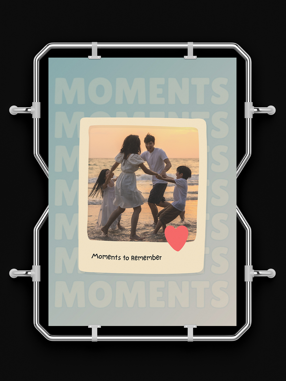 MOMENTS MESMERIZED FRAME – CUSTOM POSTER FRAME
