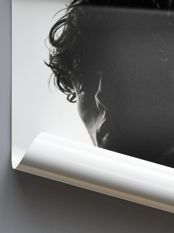 YOUR SILHOUETTE + AURA QUOTE (CLEAN EDITION) CUSTOM POSTER FRAME