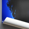 YOUR SILHOUETTE + AURA QUOTE (COOL EDITION) CUSTOM POSTER FRAME