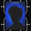 YOUR SILHOUETTE + AURA QUOTE (COOL EDITION) CUSTOM POSTER FRAME