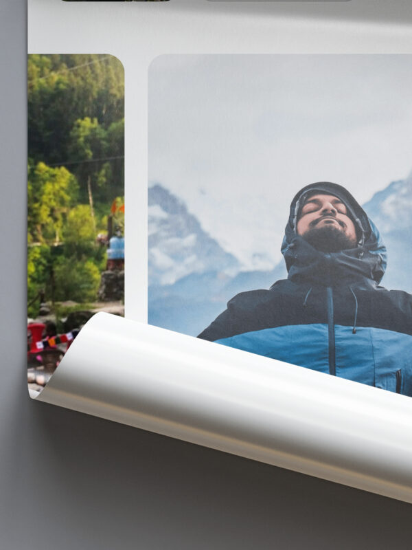 YOUR TRAVEL GALLERY ON WALL – CUSTOM POSTER FRAME